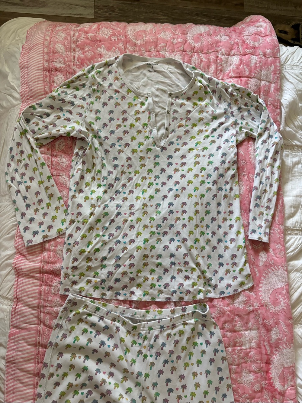 Roller Rabbit X Stony Clover Lane Pajama Set